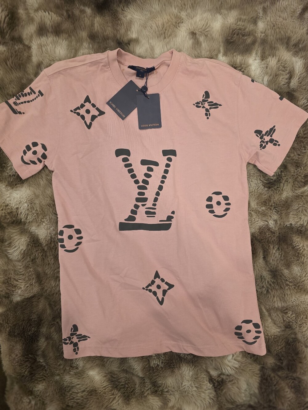Pink LV Shirt